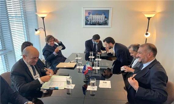 امیرعبداللهیان وزیر خارجه فرانسه را به ایران دعوت کرد