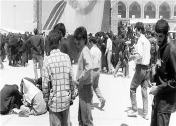 تصاویر منتشرنشده از نخستین سالگرد ارتحال امام خمینی (ره)، خرداد 1369